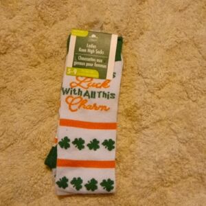 St. Patrick's Day Knee High Socks